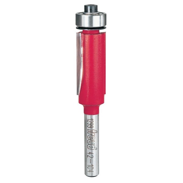 Diablo Freud 1/2 in. D X 1/2 in. X 2-13/16 in. L Carbide Bearing Flush Trim Router Bit 42-104 - main